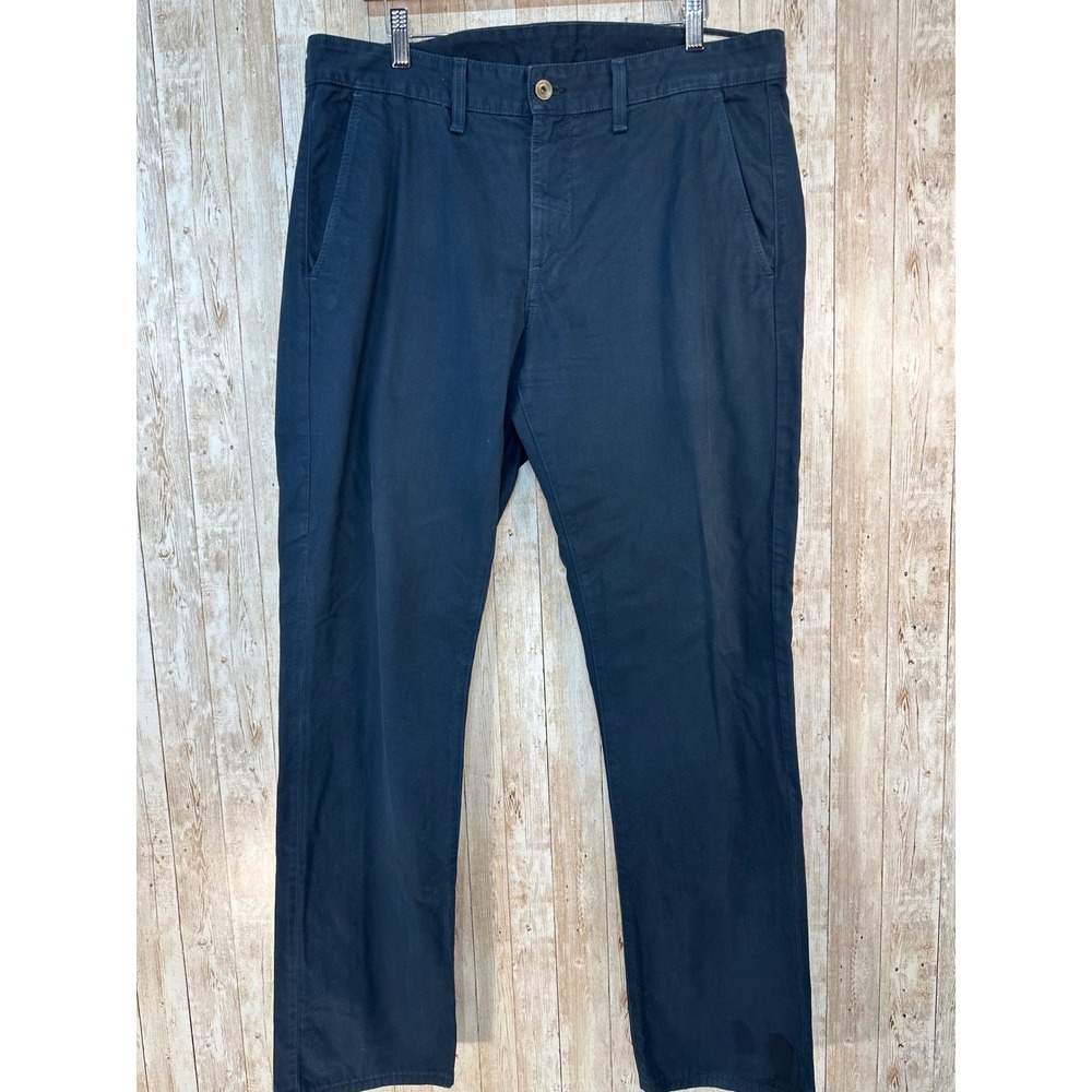 Rag‎ & Bone Standard Issue Navy Chino Pants Menswear Cotton Comfort Size 34